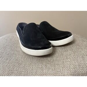 Black Slip-On Women's Shoes